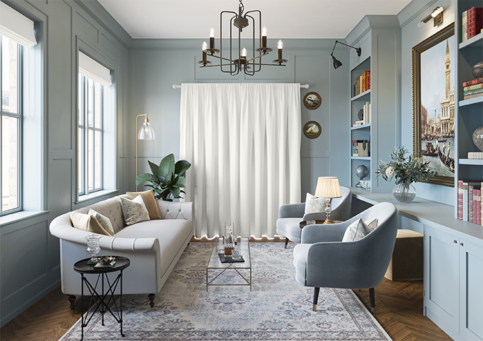 Vienna, Seashell White - Made to Measure Curtains - Image 15